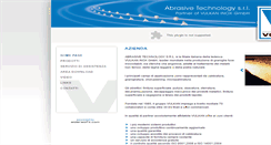 Desktop Screenshot of abrasivetechnology.it
