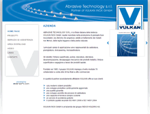 Tablet Screenshot of abrasivetechnology.it
